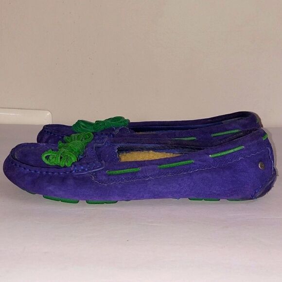 UGG Meena Slippers Royal Blue Sz 5 - Picture 5 of 10